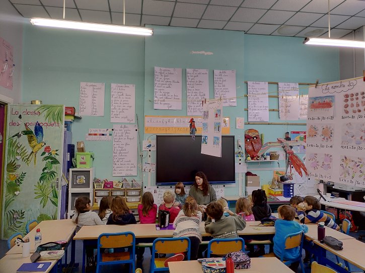 Affichage des textes libres dans la classe